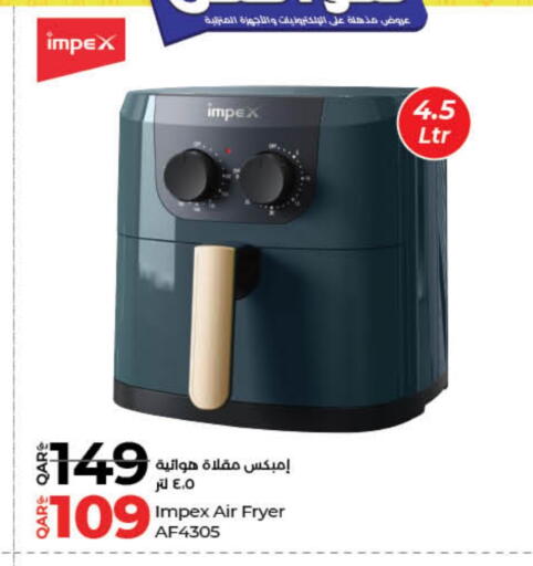 IMPEX Air Fryer available at LuLu Hypermarket in Qatar - Al Wakra