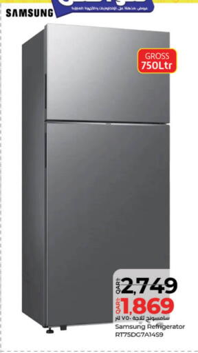 SAMSUNG Refrigerator available at LuLu Hypermarket in Qatar - Al Daayen