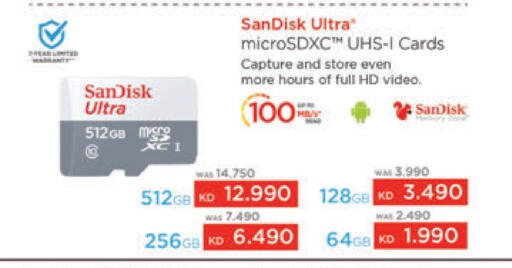 SANDISK Flash Drive available at Lulu Hypermarket  in Kuwait - Ahmadi Governorate