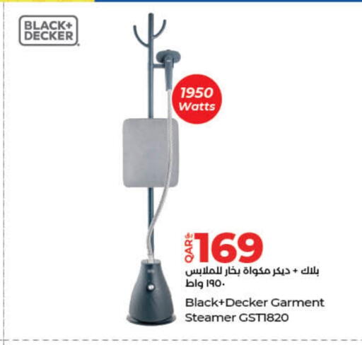 BLACK+DECKER Garment Steamer available at LuLu Hypermarket in Qatar - Al-Shahaniya