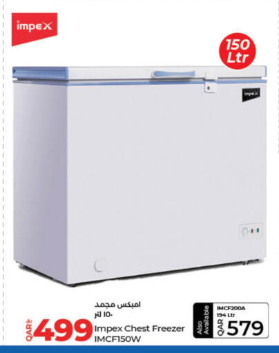 IMPEX Freezer available at LuLu Hypermarket in Qatar - Doha