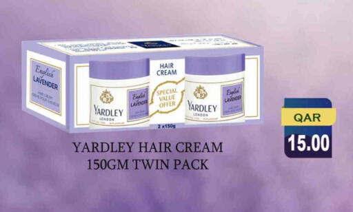 YARDLEY Hair Cream available at Rawabi Hypermarket in Qatar - Al Rayyan