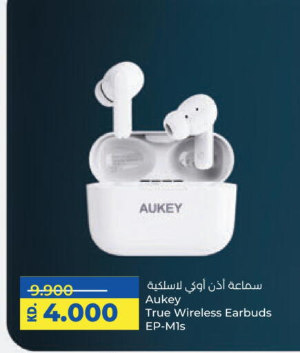 AUKEY Earphone available at Lulu Hypermarket  in Kuwait - Ahmadi Governorate