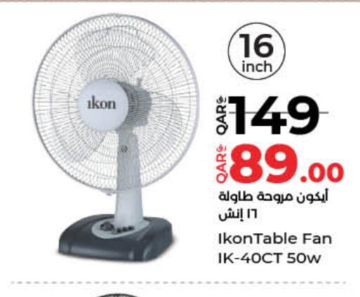 Small Appliances in LuLu Hypermarket, Qatar Offers - Qatar IKON Fan available at LuLu Hypermarket in Qatar - Al Rayyan