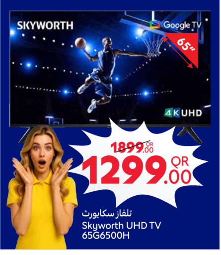 SKYWORTH Smart TV available at Carrefour in Qatar - Doha
