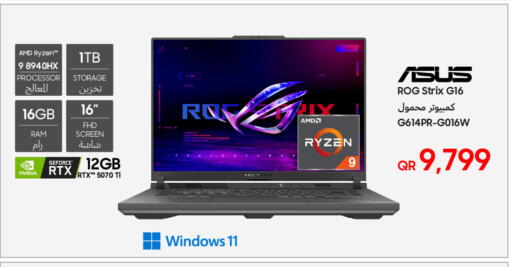 Computer & Laptop in Techno Blue, Qatar Offers - Qatar ASUS Laptop available at Techno Blue in Qatar - Umm Salal