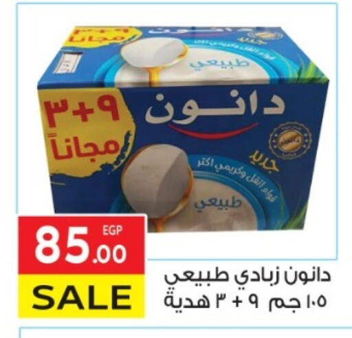 DANONE Yoghurt available at El Mahallawy Market  in Egypt - Cairo