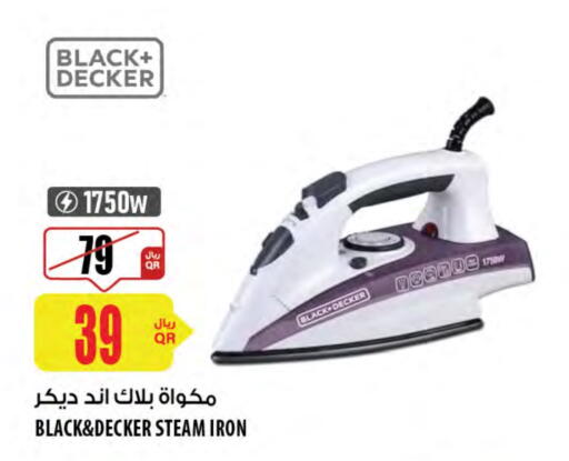 Small Appliances in Al Meera, Qatar Offers - Qatar BLACK+DECKER Ironbox available at Al Meera in Qatar - Al-Shahaniya