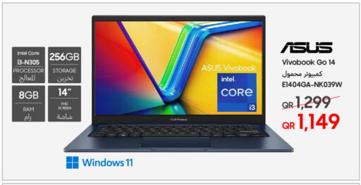 Computer & Laptop in Techno Blue, Qatar Offers - Qatar ASUS Laptop available at Techno Blue in Qatar - Umm Salal