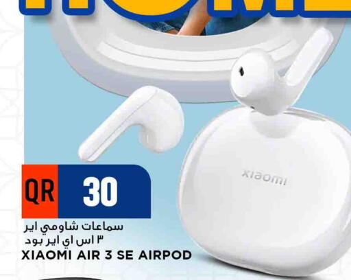 Accessories - Electronics in Marza Hypermarket, Qatar Offers - Qatar XIAOMI Earphone available at Marza Hypermarket in Qatar - Al-Shahaniya