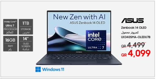 Computer & Laptop in Techno Blue, Qatar Offers - Qatar ASUS Laptop available at Techno Blue in Qatar - Umm Salal