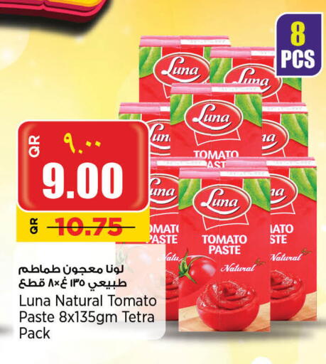 LUNA Tomato Paste available at New Indian Supermarket in Qatar - Al Rayyan