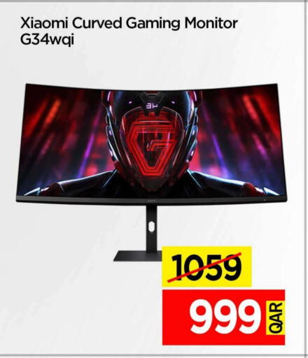 Monitors & Projectors in iCONNECT , Qatar Offers - Qatar XIAOMI available at iCONNECT in Qatar - Al-Shahaniya