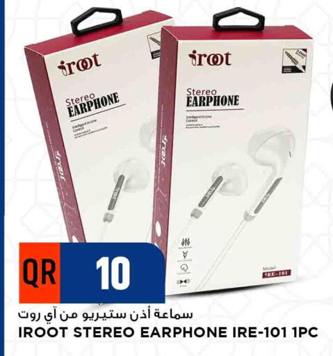 Earphone available at Marza Hypermarket in Qatar - Al Wakra