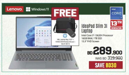 LENOVO Laptop available at Sharaf DG in Bahrain