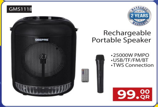 GEEPAS Speaker available at Regency Group in Qatar - Al Khor
