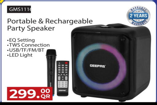 GEEPAS Speaker available at Regency Group in Qatar - Al Khor