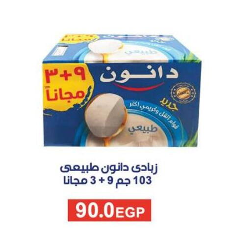 DANONE Yoghurt available at Arafa Market in Egypt - Cairo