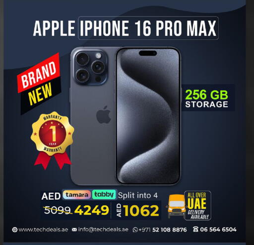 APPLE iPhone 16 available at TechDeals Electronics Trading in UAE - Ras al Khaimah