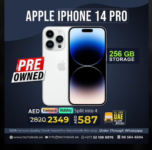 APPLE iPhone 14 available at TechDeals Electronics Trading in UAE - Ras al Khaimah