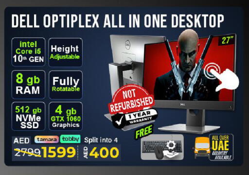 Computer & Laptop in TechDeals Electronics Trading, UAE Offers - United Arab Emirates DELL Desktop available at TechDeals Electronics Trading in UAE - Ras al Khaimah