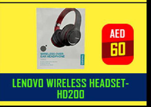 LENOVO Earphone available at TechDeals Electronics Trading in UAE - Fujairah