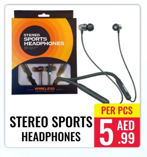 Earphone available at DAY STAR DEPARTMENT STORE.L.LC in UAE - Dubai