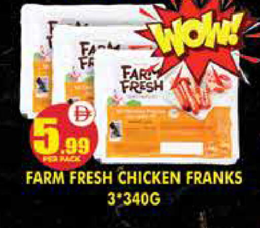 FARM FRESH Chicken Franks available at Centro Discount Center in UAE - Dubai