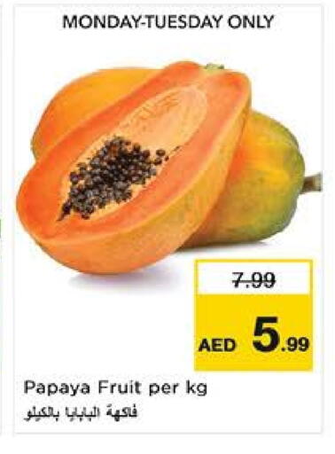Papaya available at Nesto Hypermarket in UAE - Al Ain