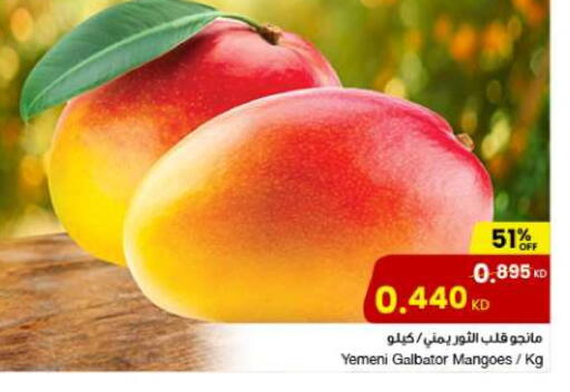 Mangoes from Yemen available at The Sultan Center in Kuwait - Kuwait City