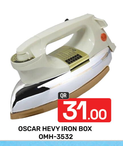 Small Appliances in Majlis Hypermarket, Qatar Offers - Qatar OSCAR Ironbox available at Majlis Hypermarket in Qatar - Al Rayyan