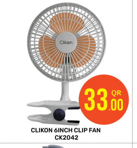 Small Appliances in Majlis Hypermarket, Qatar Offers - Qatar CLIKON Fan available at Majlis Hypermarket in Qatar - Al Rayyan