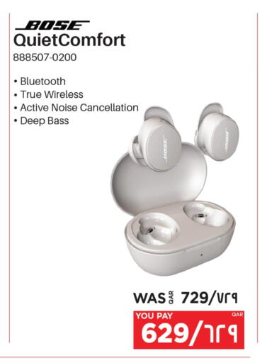 BOSE Earphone available at Emax  in Qatar - Al Shamal