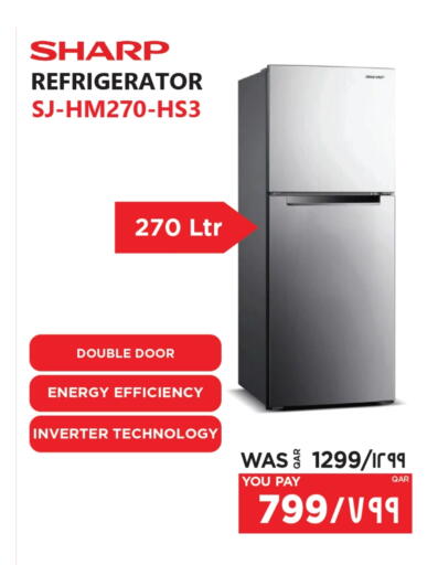 SHARP Refrigerator available at Emax  in Qatar - Al Shamal