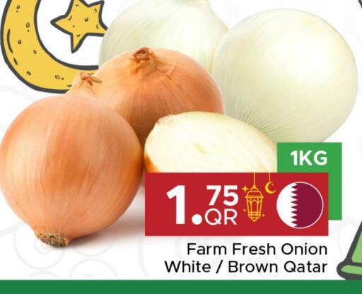White Onion from Qatar available at Family Food Centre in Qatar - Al Khor