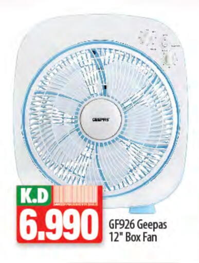GEEPAS Fan available at Mango Hypermarket  in Kuwait - Ahmadi Governorate