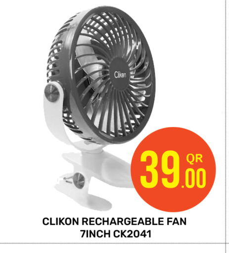 Small Appliances in Majlis Hypermarket, Qatar Offers - Qatar CLIKON Fan available at Majlis Hypermarket in Qatar - Al Rayyan