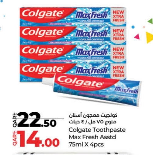 COLGATE Toothpaste available at LuLu Hypermarket in Qatar - Al Daayen