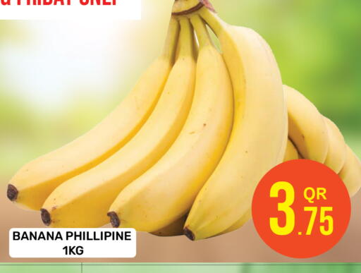 Banana available at Majlis Hypermarket in Qatar - Doha