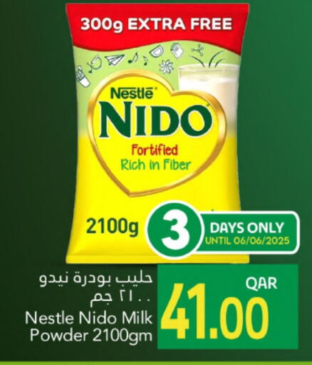 NIDO Milk Powder available at Gulf Food Center in Qatar - Al Rayyan