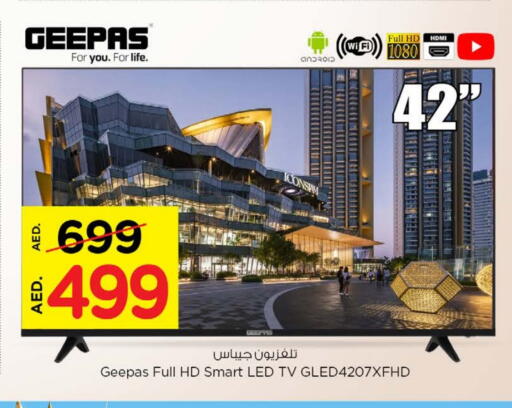 GEEPAS Smart TV available at Nesto Hypermarket in UAE - Sharjah / Ajman