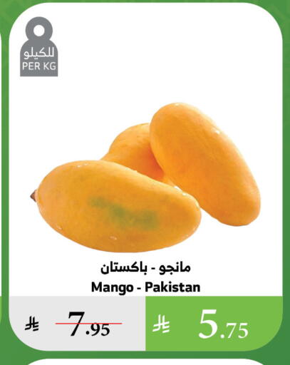 Mangoes from Pakistan available at Al Raya in KSA, Saudi Arabia, Saudi - Tabuk