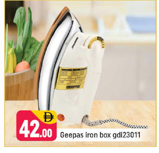 GEEPAS Ironbox available at Shaklan  in UAE - Dubai