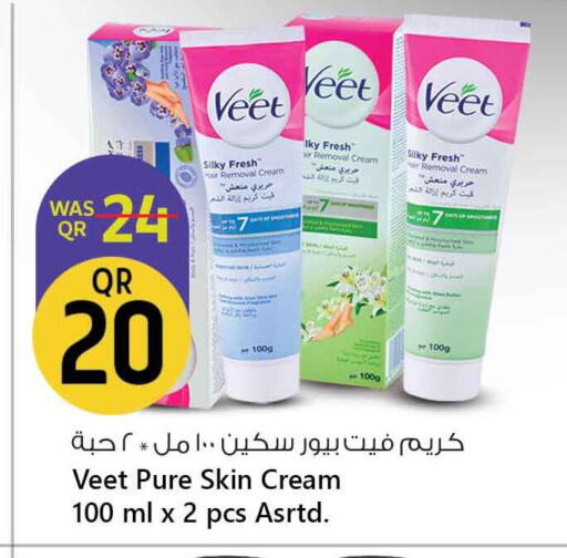 VEET Hair Remover Cream available at Safari Hypermarket in Qatar - Al-Shahaniya
