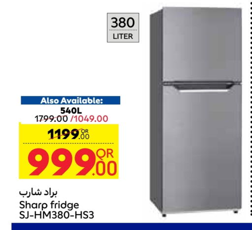 Large Appliances in Carrefour, Qatar Offers - Qatar SHARP Refrigerator available at Carrefour in Qatar - Al Shamal