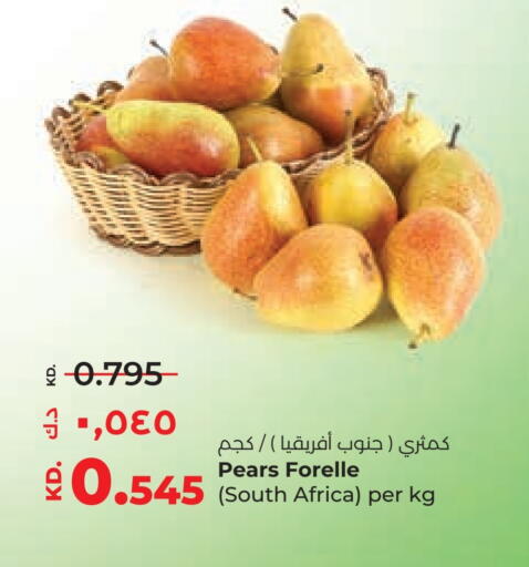 Pear from South Africa available at Lulu Hypermarket  in Kuwait - Jahra Governorate
