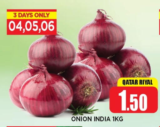 Onion from Qatar India available at Shop n Smile Hypermarket in Qatar - Al Khor