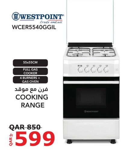WESTPOINT Gas Cooker available at Darwish Trading in Qatar - Al-Shahaniya