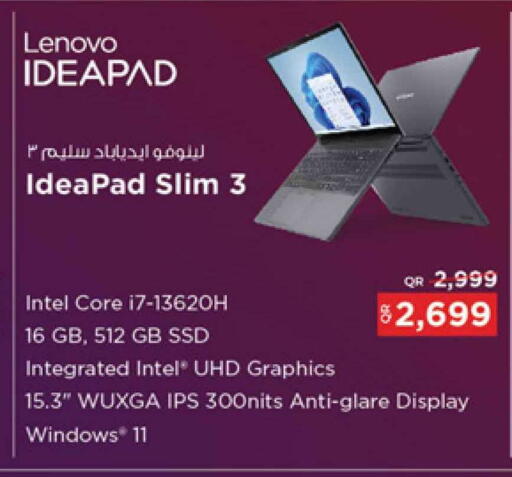 Computer & Laptop in Safari Hypermarket, Qatar Offers - Qatar LENOVO Laptop available at Safari Hypermarket in Qatar - Al Wakra