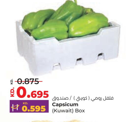 Chilli / Capsicum from Kuwait available at Lulu Hypermarket  in Kuwait - Jahra Governorate